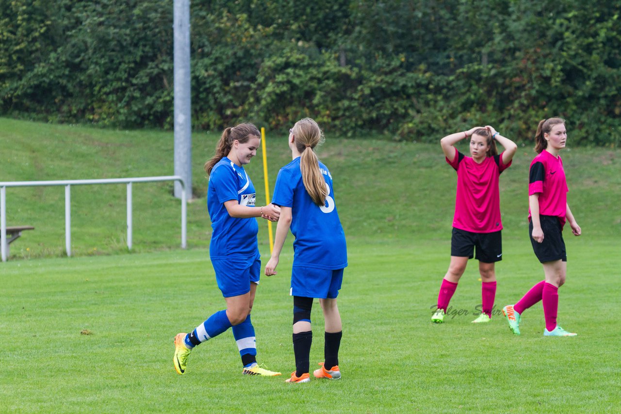 Bild 426 - B-Juniorinnen FSG BraWie 08 - JSG Sandesneben : Ergebnis: 2:0